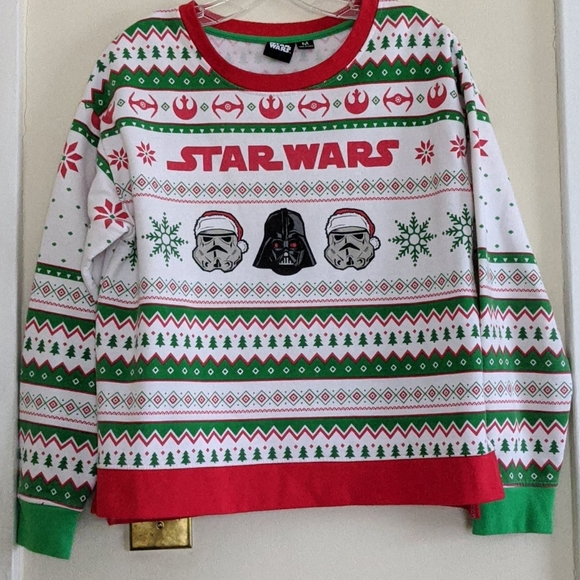 Lucasfilm Ltd Tops - Star Wars Empire Xmas pullover top size Medium